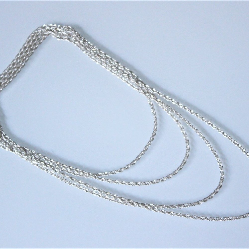 STERLING SILVER 73" CHAIN
